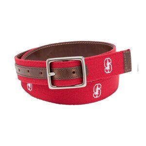 Jack Mason Brand Reversible NCAA Stanford University Cardinals Belt